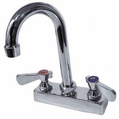 Stainless Steel Deck Mounted Gooseneck Faucet