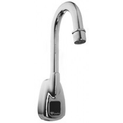 Splash Mounted Battery-Powered And AC Adaptable Electronic Eye Faucet
