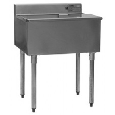 Stainless Steel Underbar Ice Chest Unit