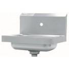 Stainless Steel Hand Sink With Single Splash Faucet Hole