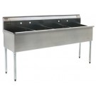 Stainless Steel Four Compartment Utility Sink