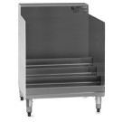 Stainless Steel Underbar Lower-Tier Liquor Display Unit