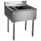 Stainless Steel Underbar Cocktail Unit With Ice Bin
