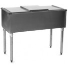 Stainless Steel Underbar Pass-Thru Ice Chest Unit