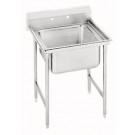 Stainless Steel One Compartment Sink Without Drainboards