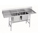 Kingline 2 Compartment/2 Drainboard Sink